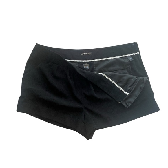 Express Pants - Express Women's High Waist Black Shorts